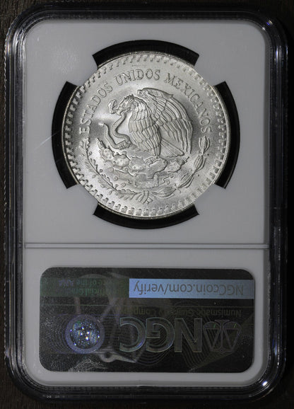 1991-Mo (MS67) Mexico 1 oz Silver Libertad Onza NGC