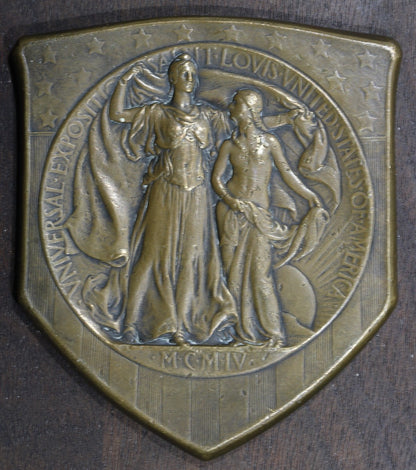 1904 Louisiana Purchase Exposition Shield Commemorative medal Grand Prize