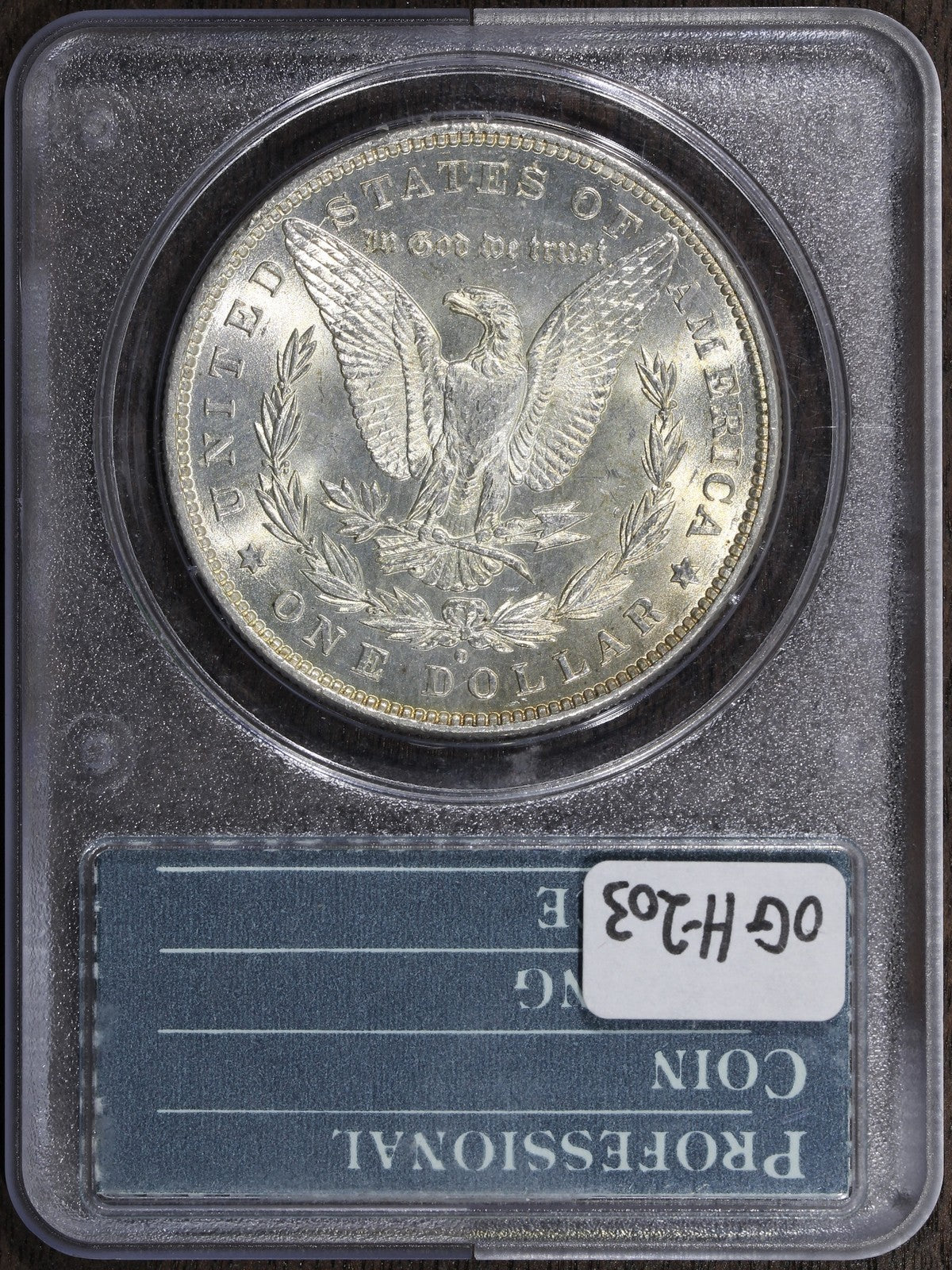 1880-O (MS63 CAC) Morgan Silver Dollar $1 PCGS Rattler - Better Date