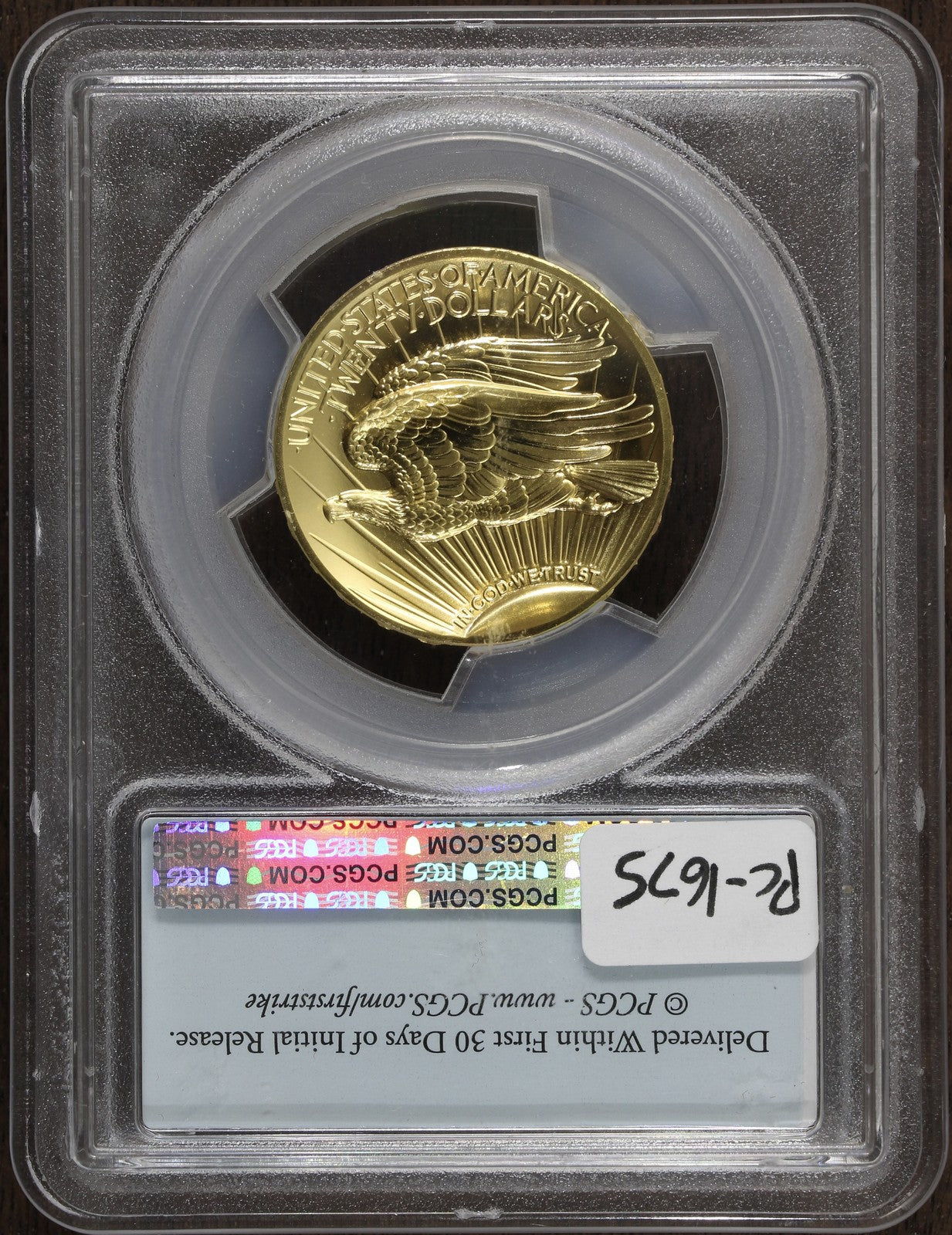 2009 (MS70PL) 1 oz Ultra High Relief Gold Double Eagle $20 PCGS - Prooflike FS