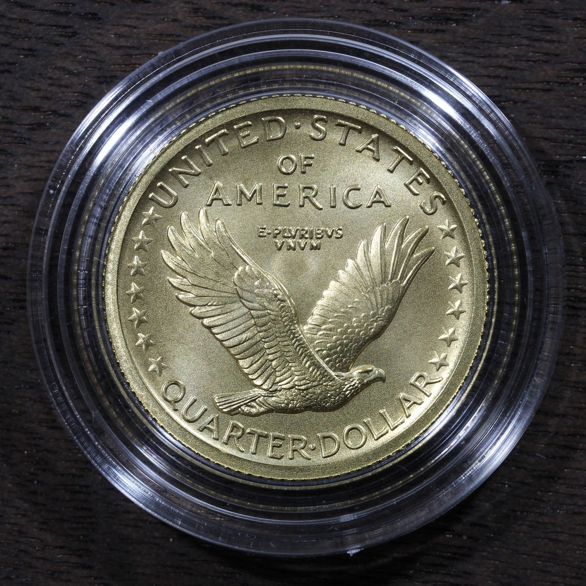 2016-W 1/4 oz Proof Gold Centennial Standing Liberty Quarter 25C Coin OGP