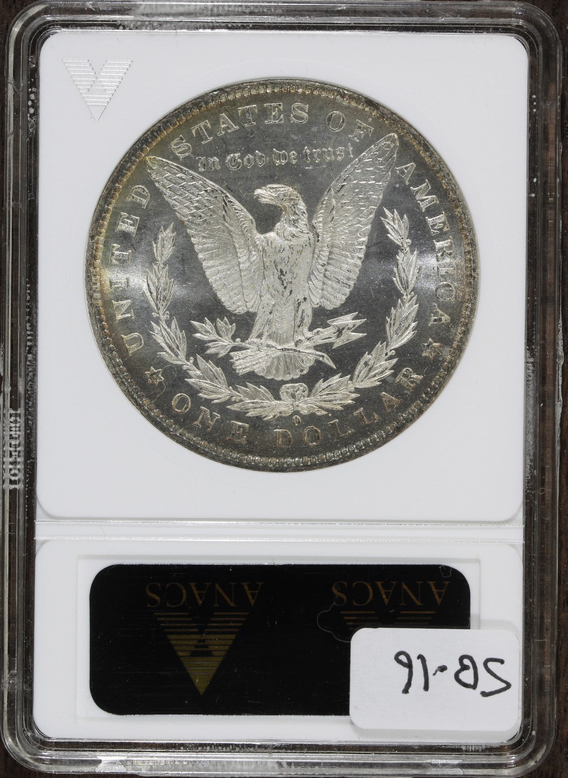 1884-O (MS65 DMPL) Morgan Silver Dollar $1 ANACS Soapbox - Insane Mirrors