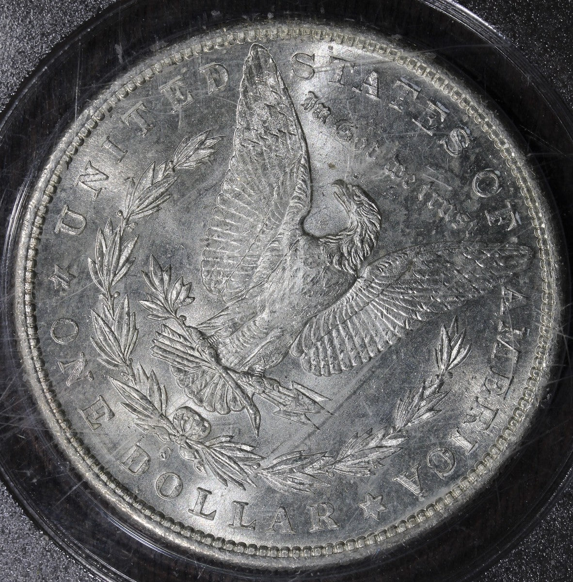 1882-S (MS65) Morgan Silver Dollar $1 PCGS Rattler