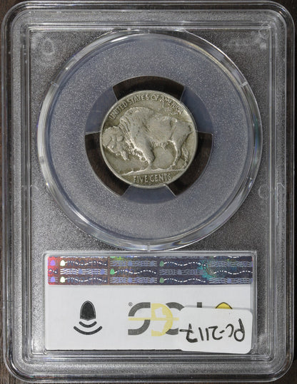 1937-D (VF35 CAC) Three Legged Buffalo Nickel 5C PCGS - 3 Legs