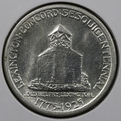 1925 Lexington Commemorative Half Dollar 50C - UNC Uncirculated