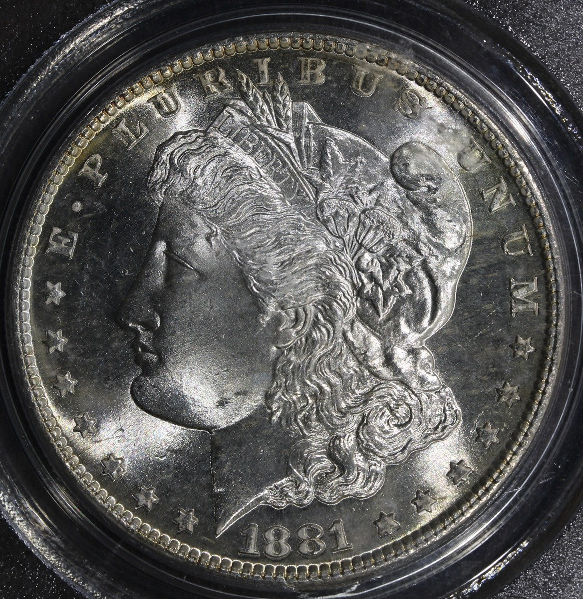 1881-S (MS66 CAC) Morgan Silver Dollar $1 PCGS - Premium Gem