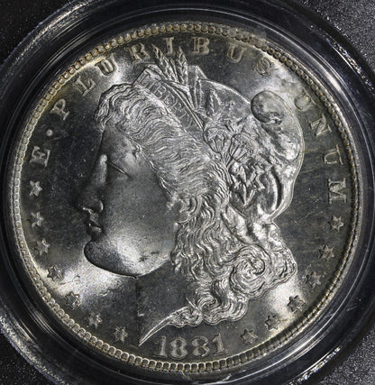 1881-S (MS66 CAC) Morgan Silver Dollar $1 PCGS - Premium Gem