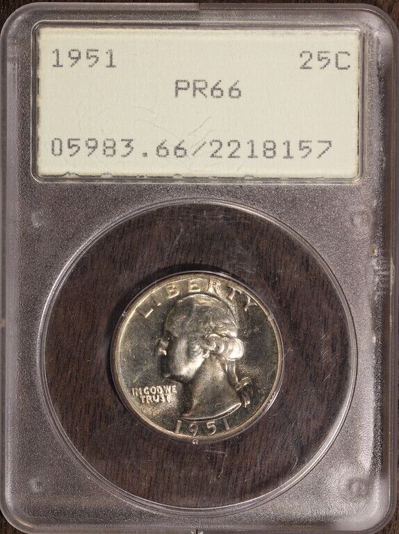 Complete 1951 Proof Set PCGS Generation 1 Rattler OGH - PR65/PR66