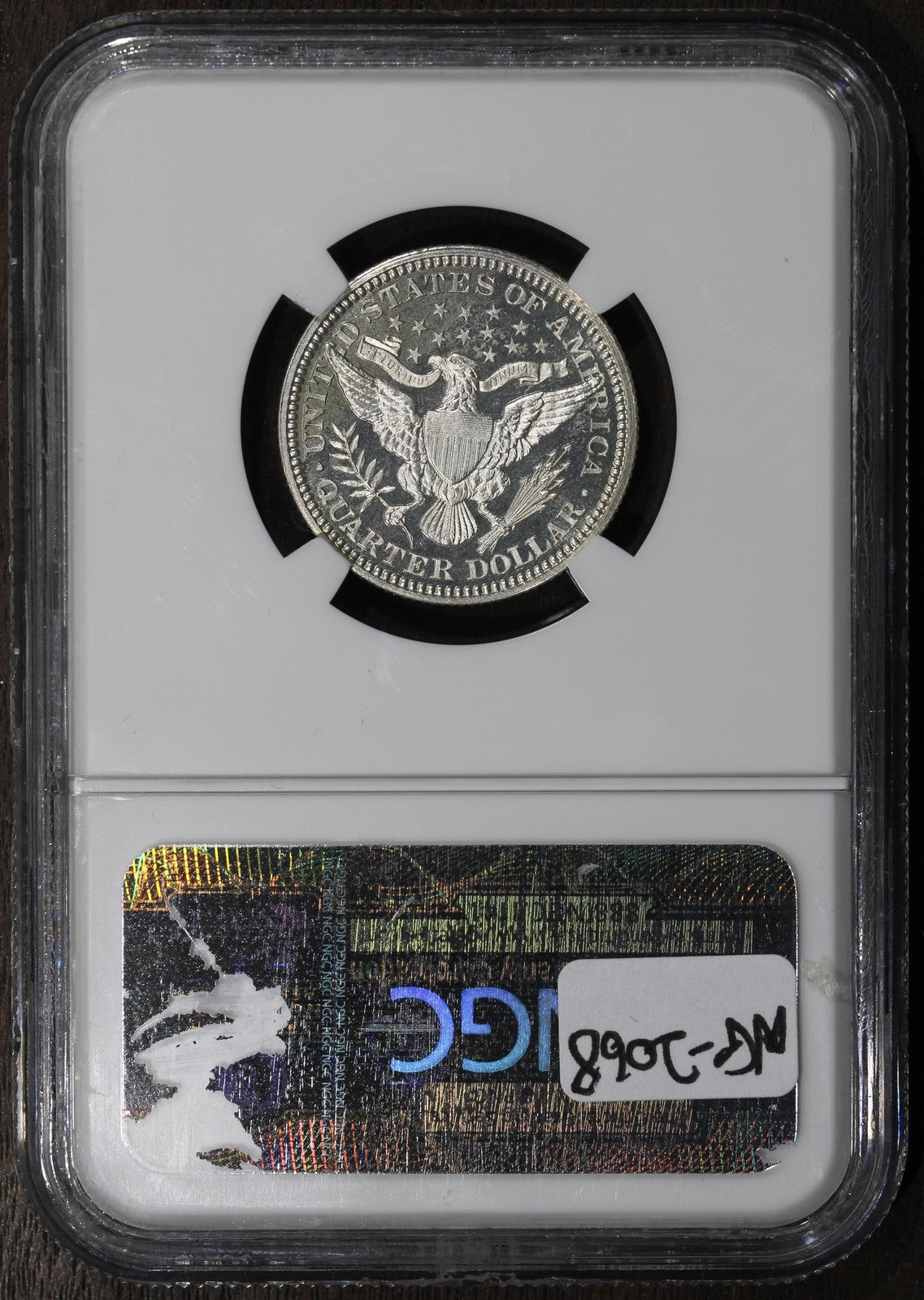 1901 (PF67 CAMEO) Proof Barber Quarter 25C NGC