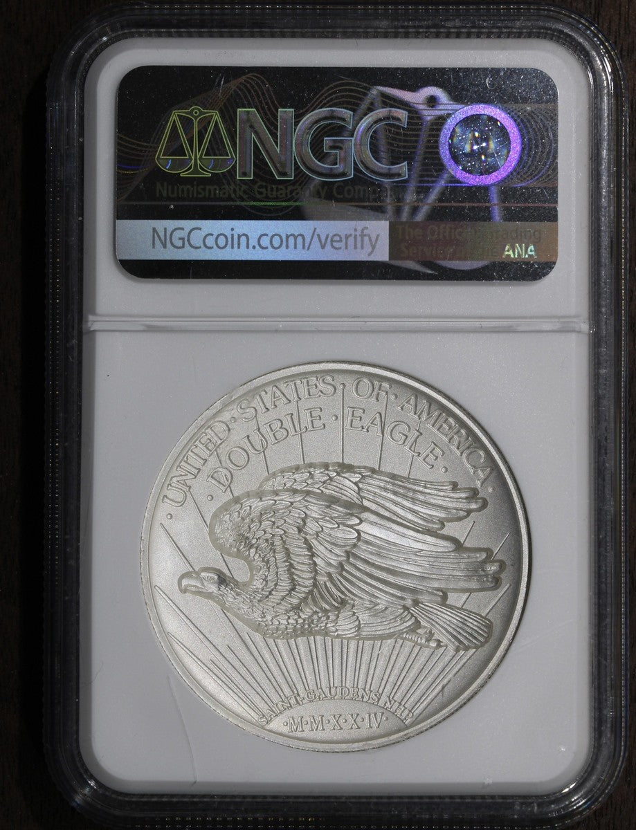 2024 (SP70) Saint Gauden's 2 oz Silver Commemorative NGC - Super Incuse