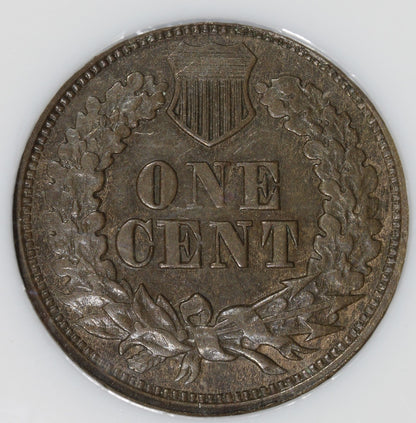 1866 (MS62 BN) Indian Head Cent 1C IHC NGC - Better Date