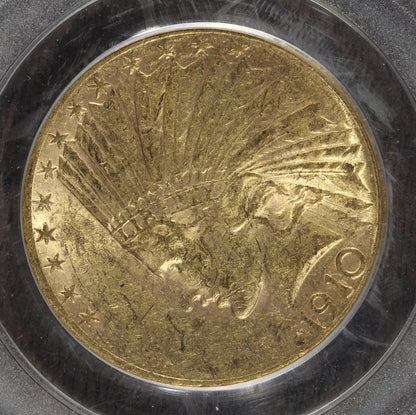 1910-S (MS60) Indian Gold Eagle $10 PCGS - Better Date
