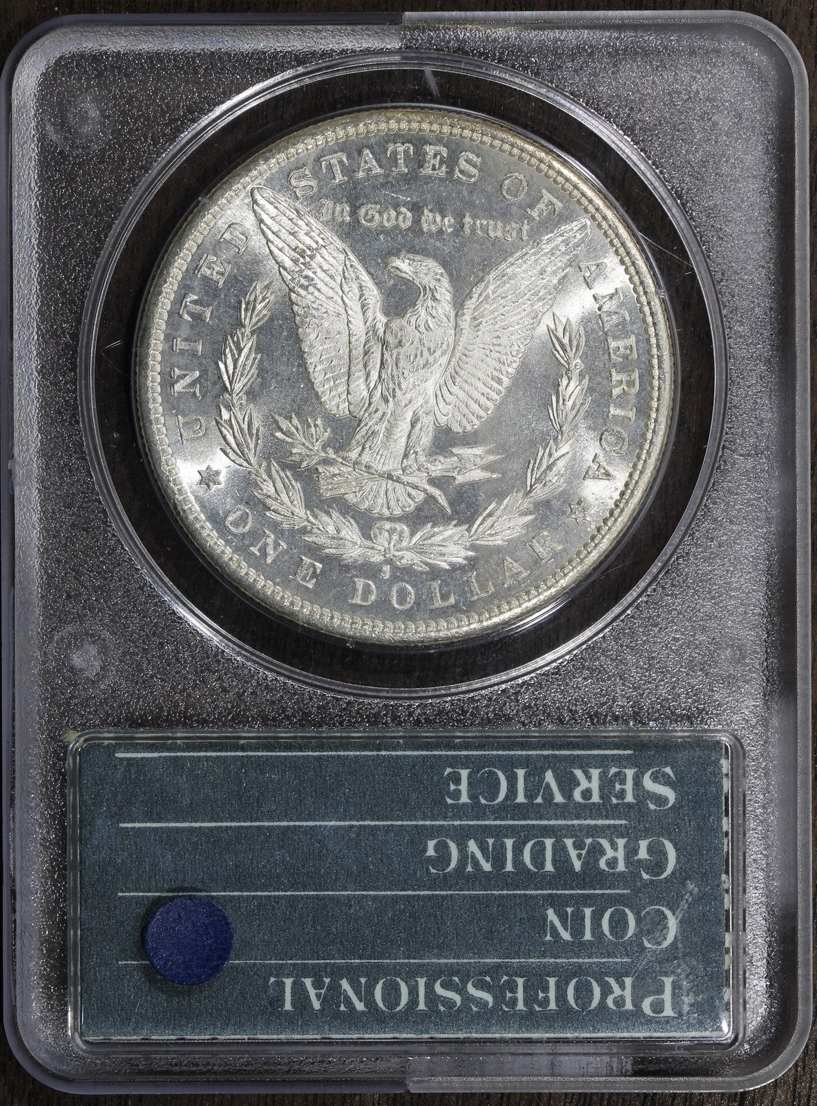 1881-S (MS64 CAC) Morgan Silver Dollar $1 PCGS Rattler