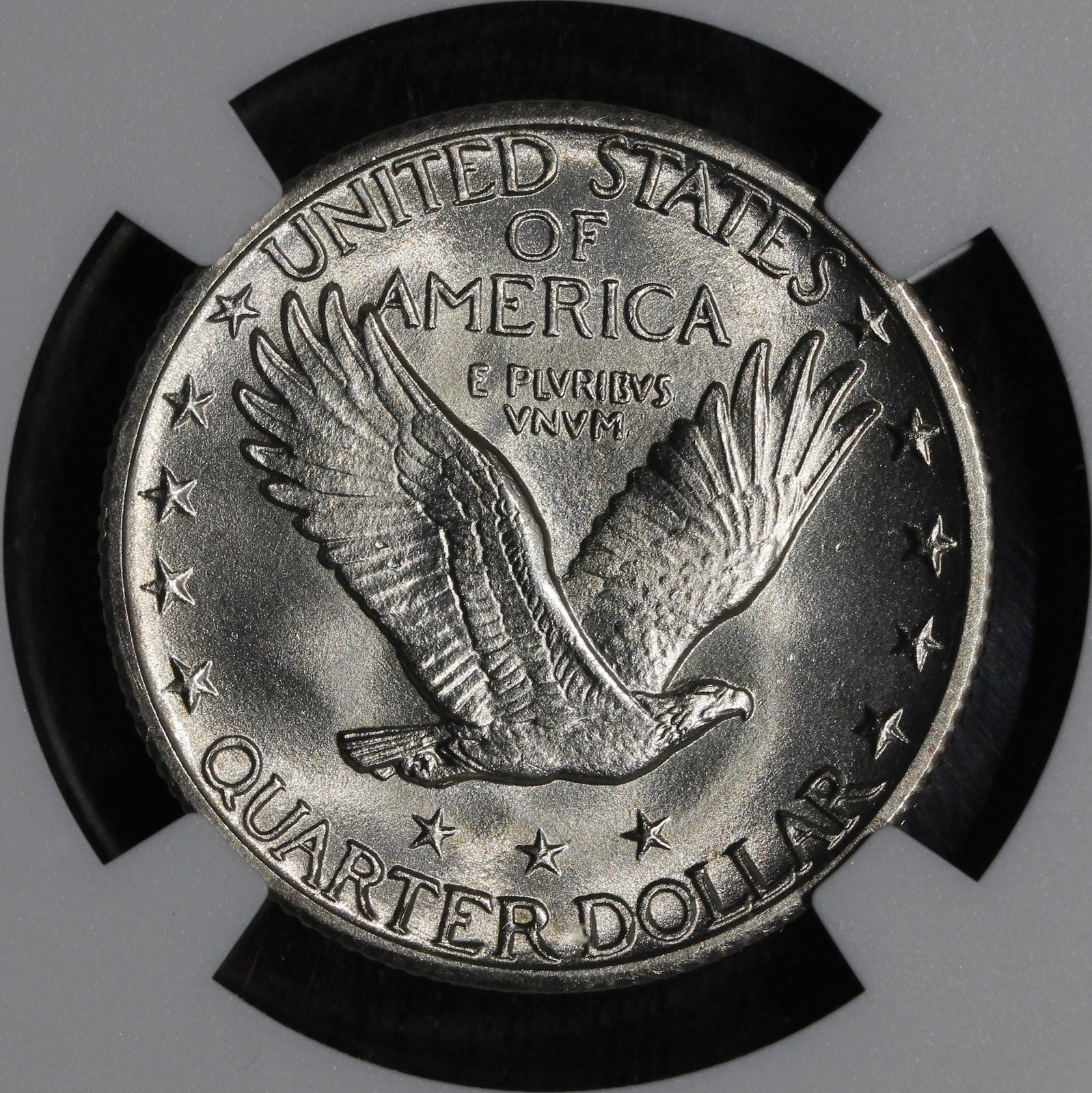 1924-D (MS65FH) Standing Liberty Quarter 25C NGC - Blast White, Full Head