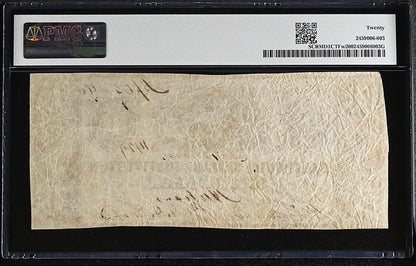 Baltimore, Maryland $1 Obsolete Bank Note Baltimore Savings Institution PMG VF20