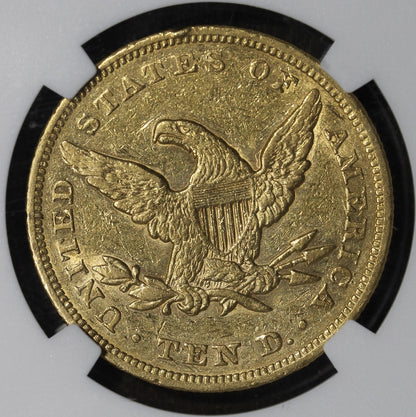 1849 (AU50) Liberty Head Gold Eagle $10 NGC - Early Date