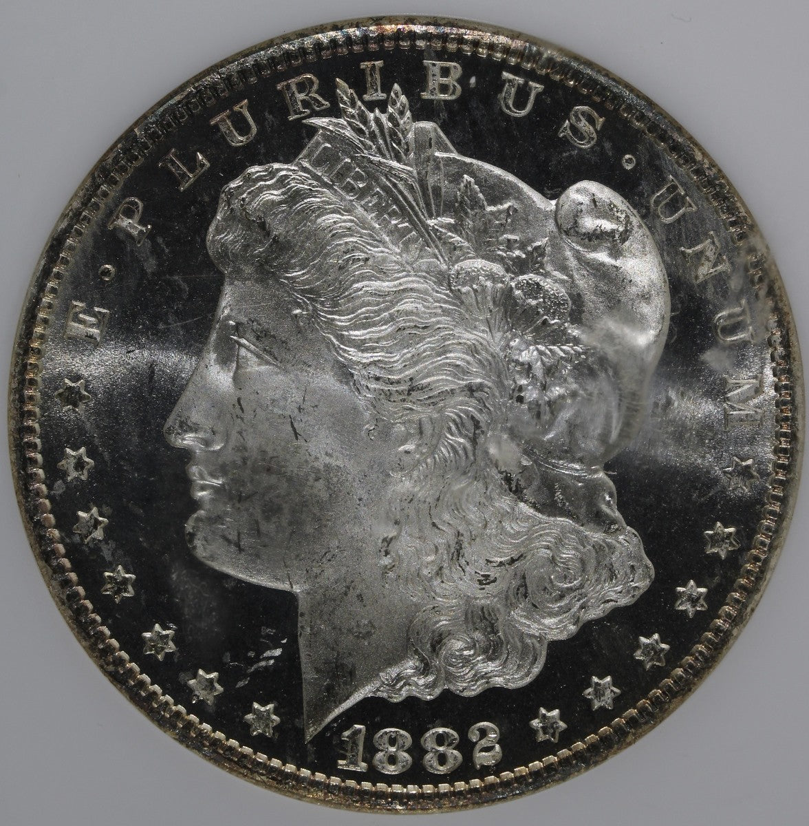 1882-CC (MS65 DMPL) Morgan Silver Dollar $1 NGC - Old Holder Fatty