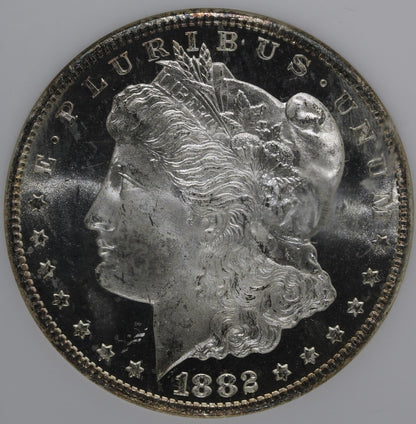 1882-CC (MS65 DMPL) Morgan Silver Dollar $1 NGC - Old Holder Fatty