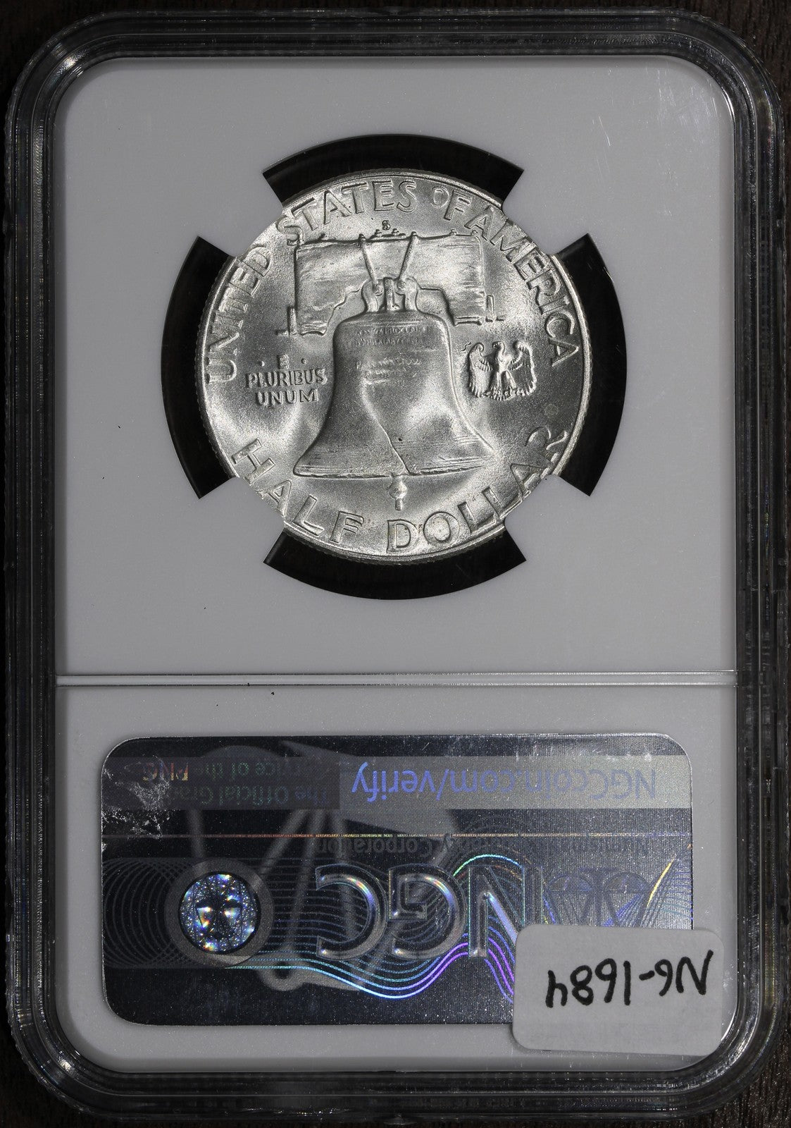 1949-S (MS67 FBL) Franklin Half Dollar 50C NGC - Blast White