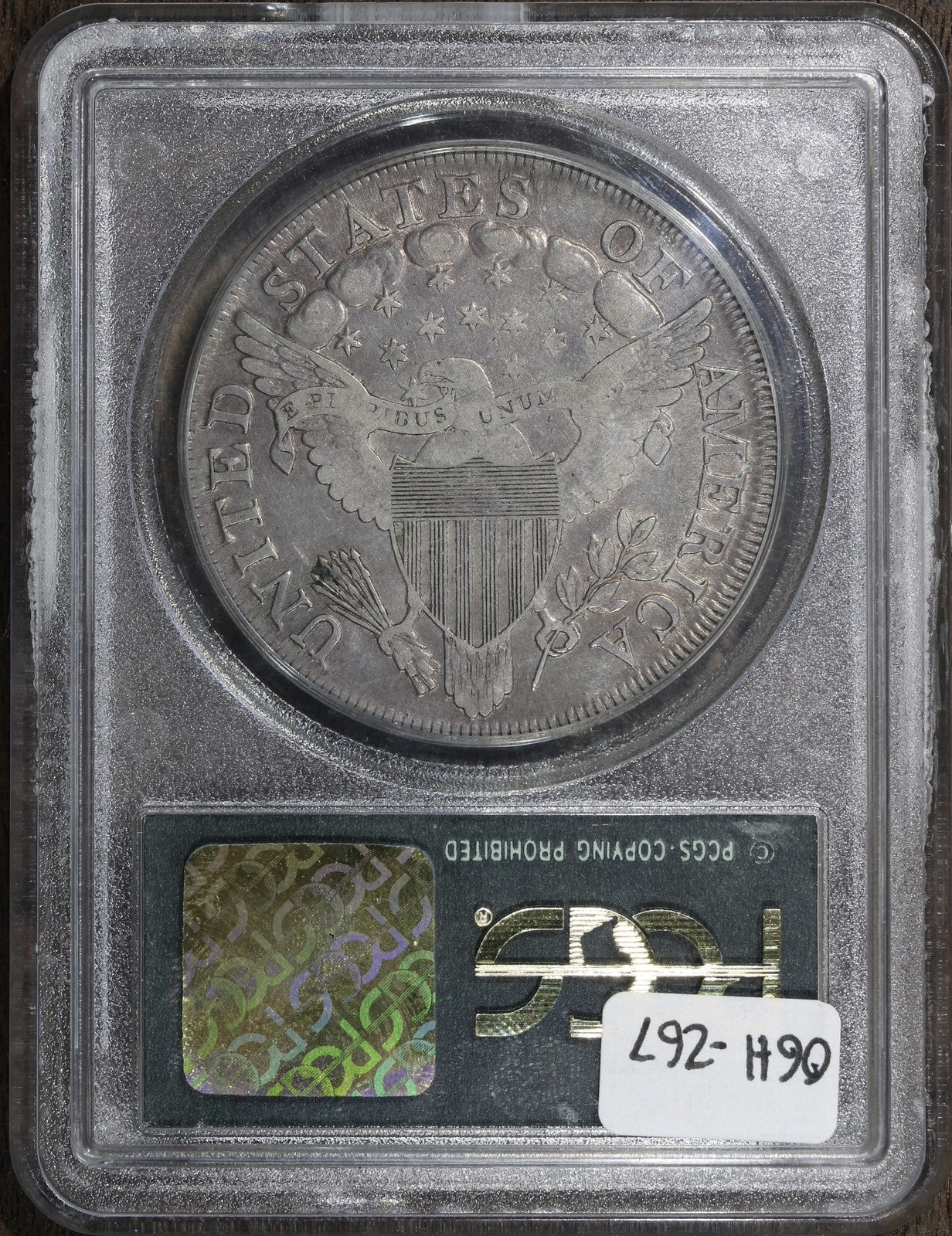 1799 (VF30) Draped Bust Silver Dollar $1 PCGS OGH - Early Dollar!