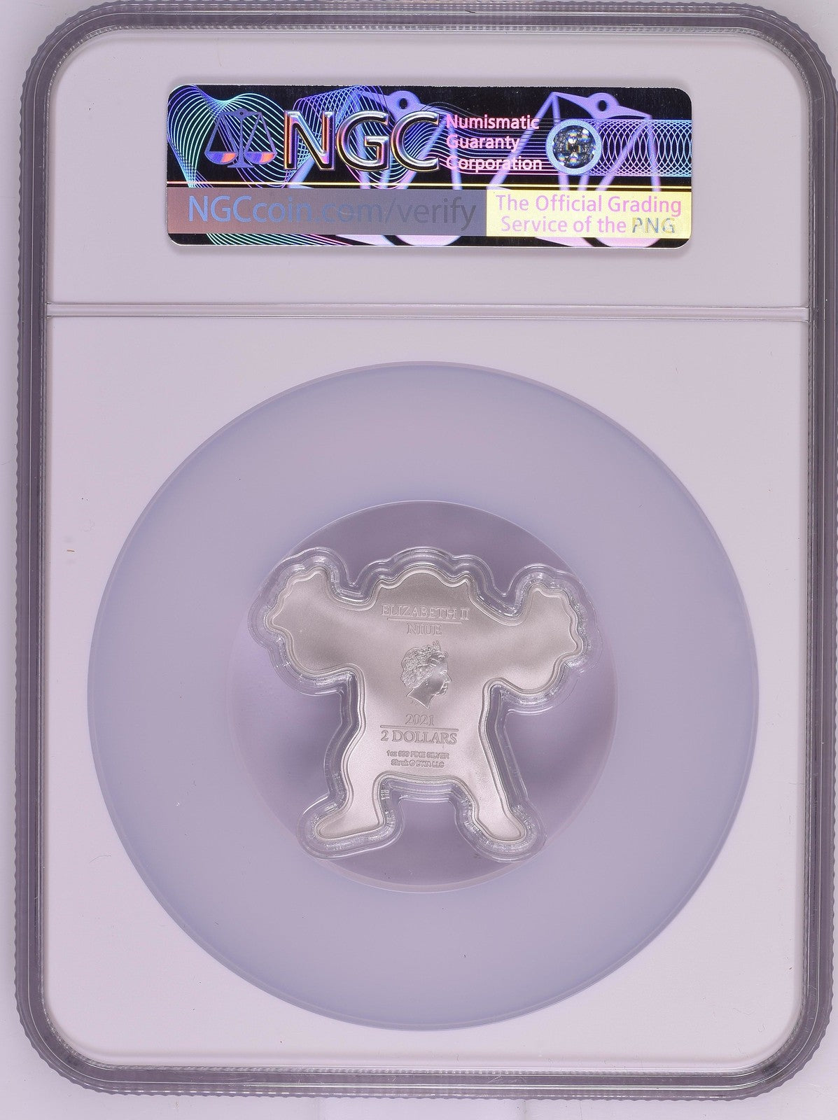 2021 (MS70) Shrek 1 oz Silver $2 NGC - Niue First Releases