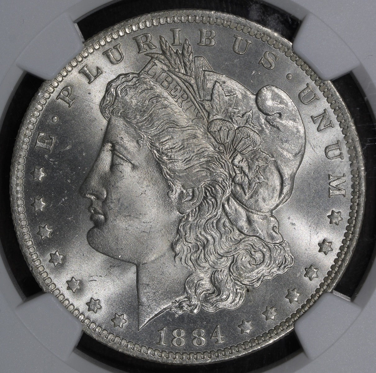 1884-O (MS67) Morgan Silver Dollar $1 NGC - Superb Gem