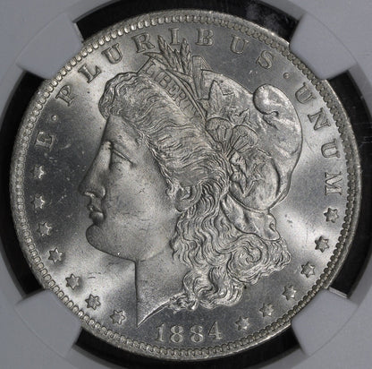 1884-O (MS67) Morgan Silver Dollar $1 NGC - Superb Gem