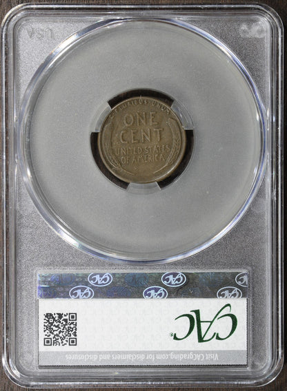1926-S (VF30 CAC) Lincoln Wheat Cent 1C CACG