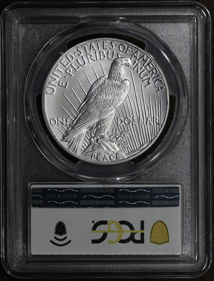 2021 (MS70) Peace Silver Dollar $1 PCGS - 100th Anniversary