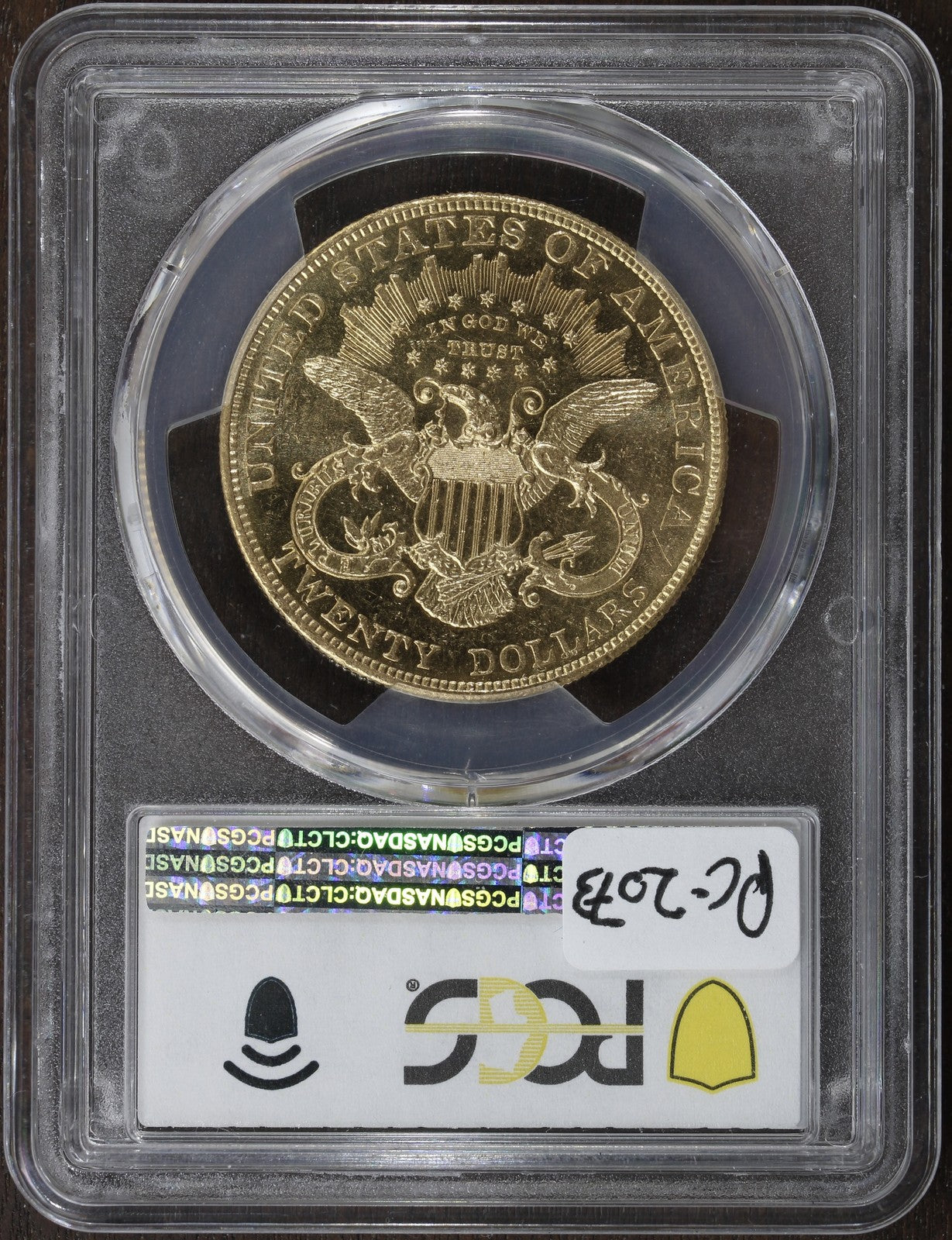 1904 (MS62 PL) Liberty Head Gold Double Eagle $20 PCGS - Prooflike