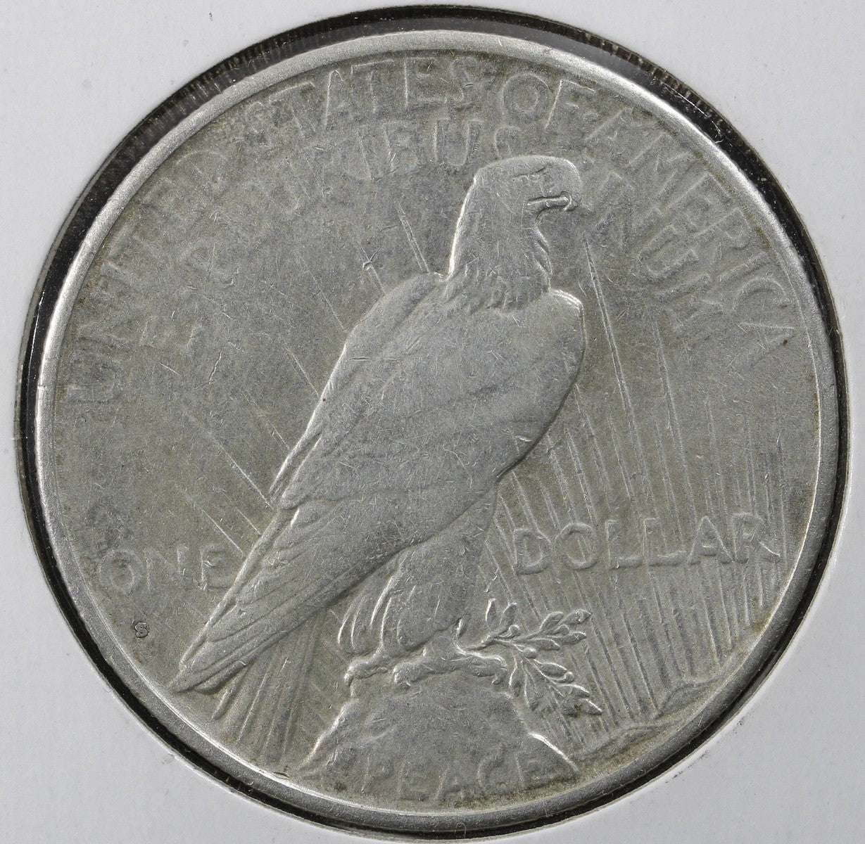 1935-S Peace Silver Dollar $1 AU - Better Date Coin