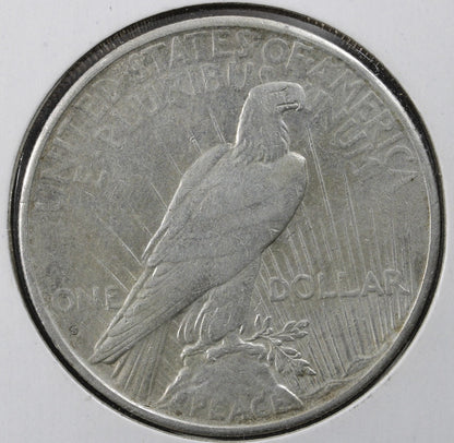 1935-S Peace Silver Dollar $1 AU - Better Date Coin