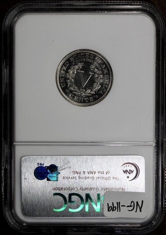 1906 (PR65CAM CAC) Proof Liberty V Nickel 5C NGC - PF65 Cameo Mirrors