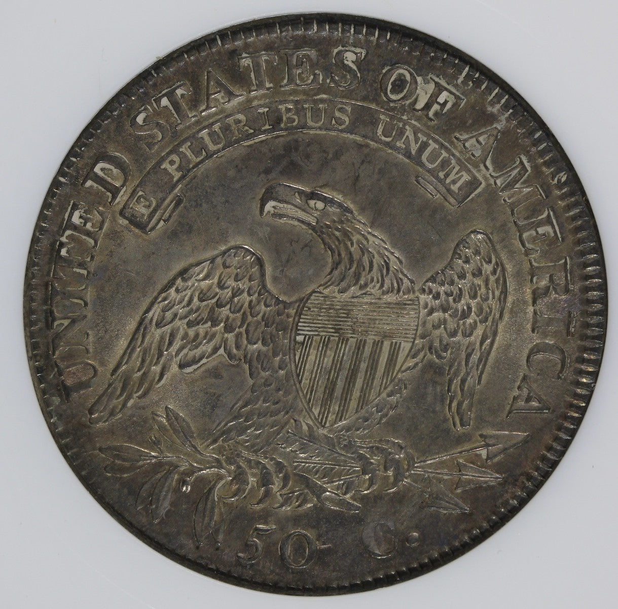 1811 (MS64) Capped Bust Half Dollar (Large 8) 50C NGC Fatty - Overton 103