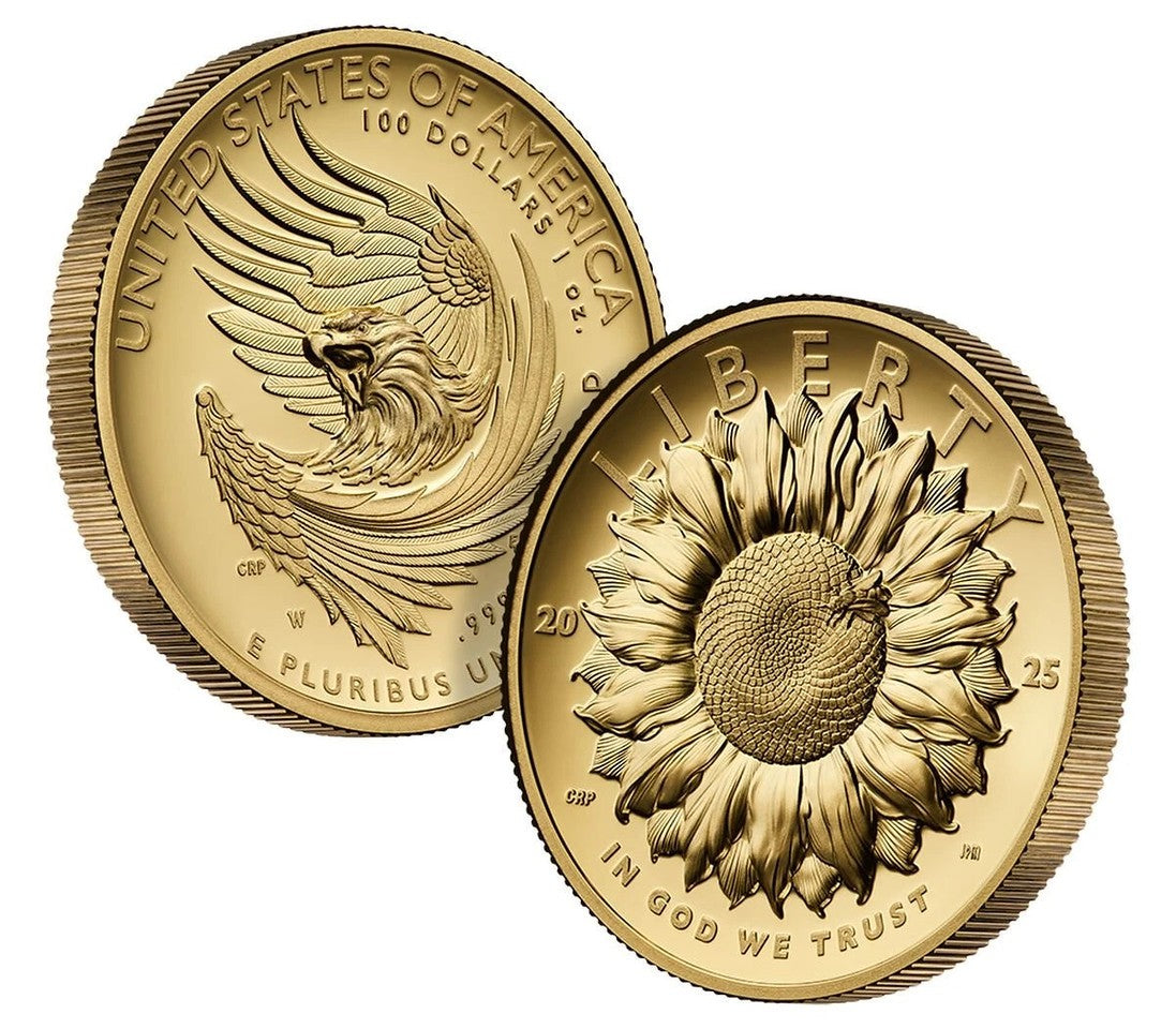 2025-W American Liberty High Relief $100 1 oz Gold Coin with OGP and COA