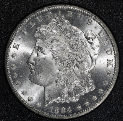 1884-CC (MS65+ CAC) GSA Morgan Silver Dollar $1 NGC - Plus