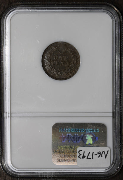 1866 (MS62 BN) Indian Head Cent 1C IHC NGC - Better Date