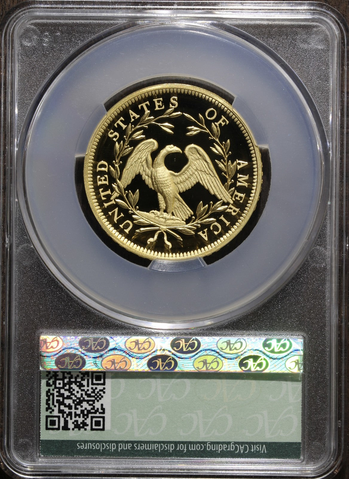 2024 (PR70) Flowing Hair $1 Gold Coin Baltimore CACG - 230th Anniversary FDOD