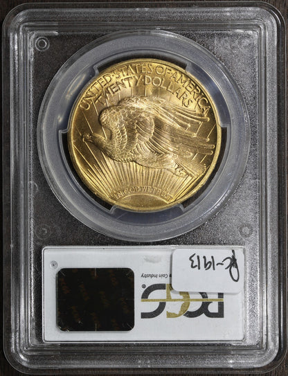 1912 (MS65) Saint Gauden's Gold Double Eagle $20 PCGS - Rare St Gaudens