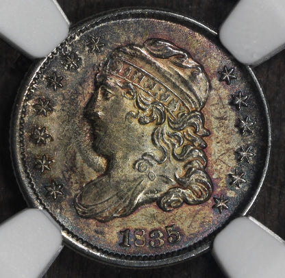1835 (MS66) Capped Bust Half Dime H10C NGC