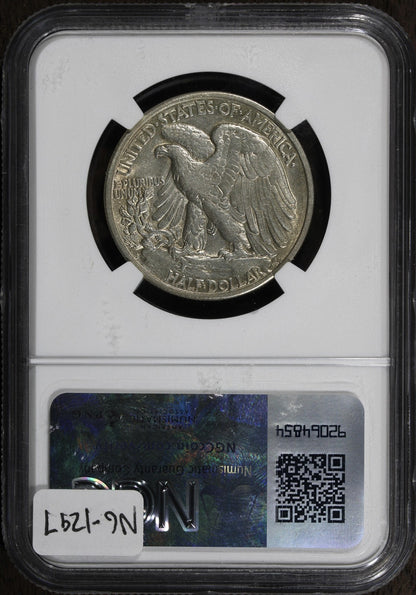 1923-S (AU53 CAC) Walking Liberty Half Dollar 50C NGC - Original Better Date