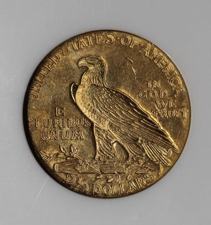 1929 (MS63) Indian Head Gold Quarter Eagle $2.50 NGC - Scarce Holder