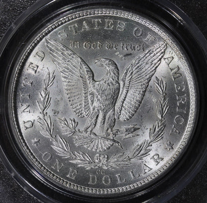 1884-CC (MS62 CAC) Morgan Silver Dollar $1 PCGS OGH - Blast White