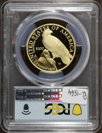 2021, 2023, 2024 (PR70) Gold American Liberty High Relief Set $100 PCGS FDOI