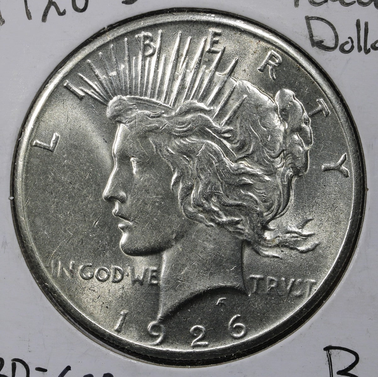 1926 Peace Silver Dollar $1 BU - Uncirculated
