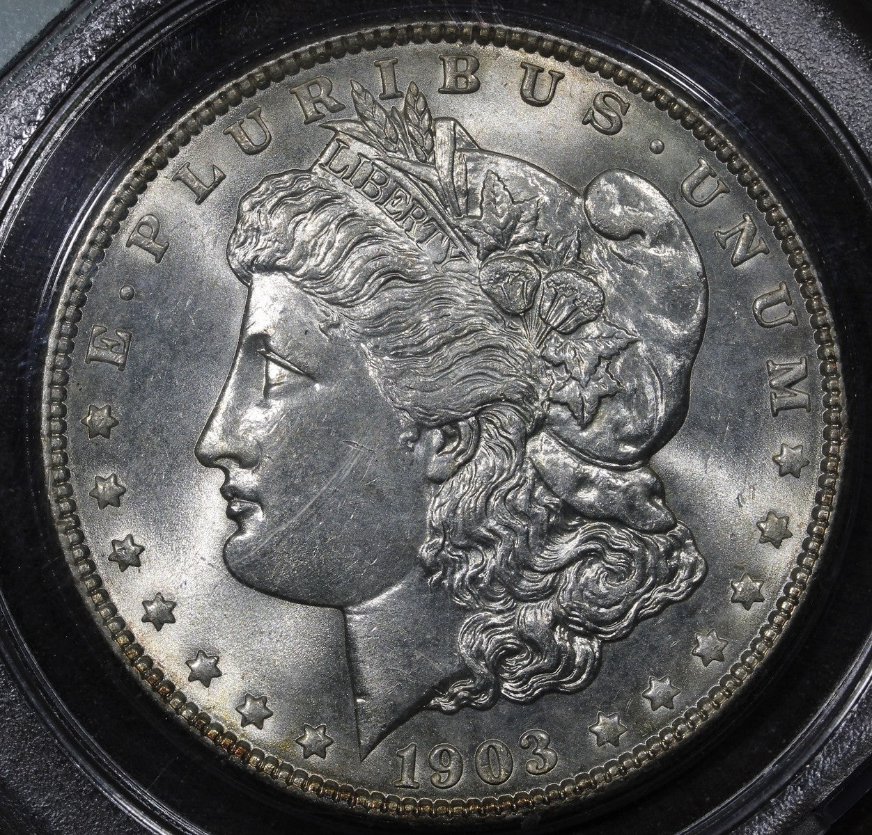 1903 (MS63 CAC) Morgan Silver Dollar $1 PCGS Rattler - Better Date