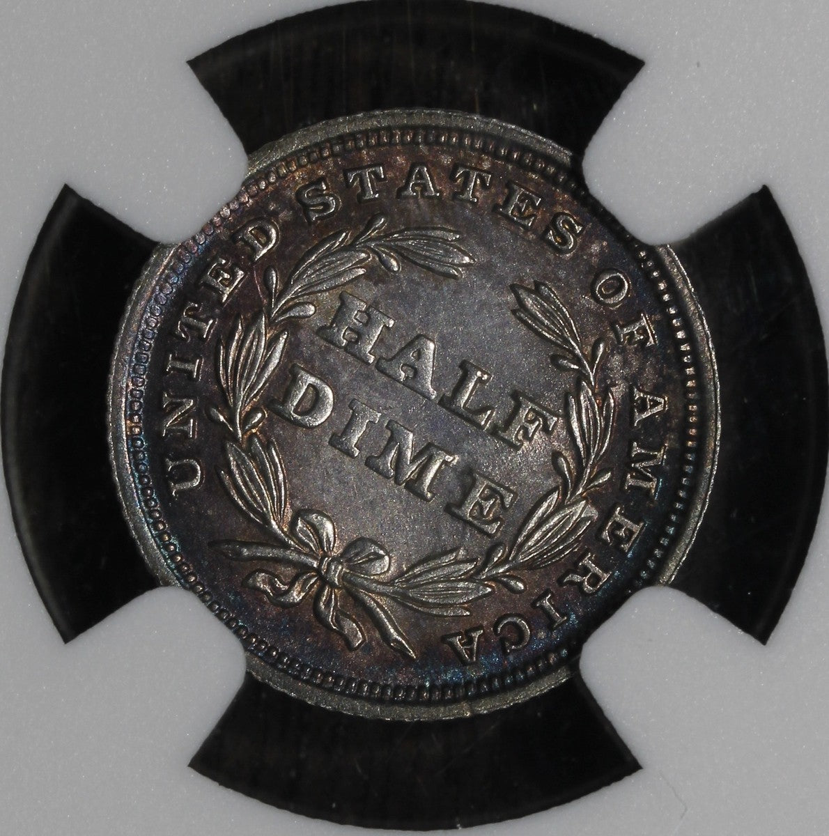 1837 (MS66) Seated Half Dime H10C NGC - Small Date, One Year Type