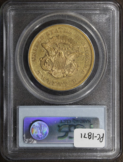 1859 (XF45) Liberty Head Gold Double Eagle $20 PCGS - Type 1 $20