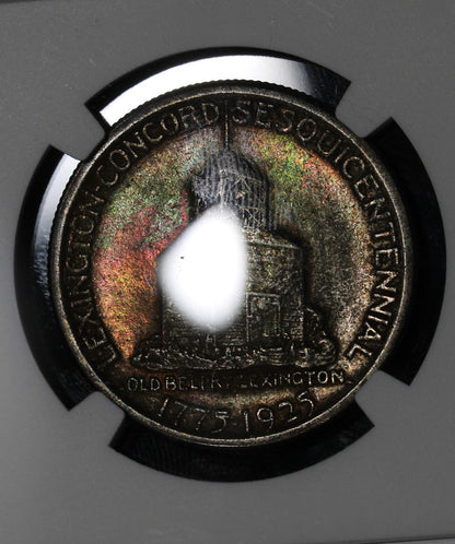 1925 (MS63) Lexington Commemorative Half Dollar 50C NGC - Nice Color