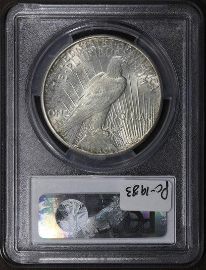 1928 (MS63) Peace Silver Dollar $1 PCGS - Key Date!